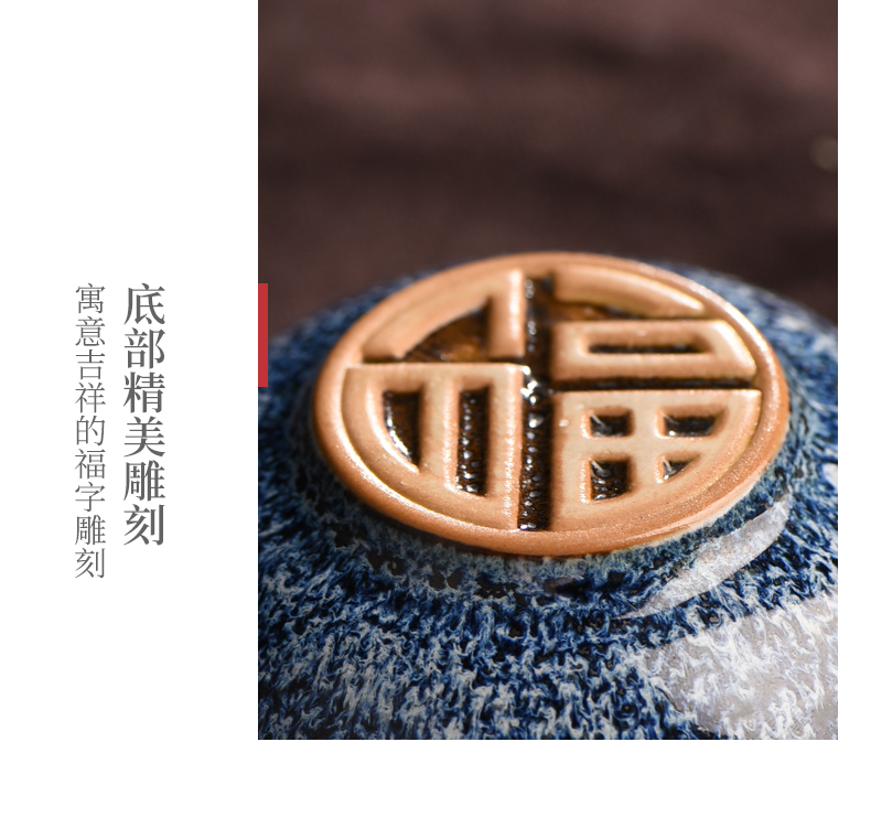 Build light ceramic cups tea master cup single CPU, kung fu tea set variable TuHao lamp cup single sample tea cup bowl