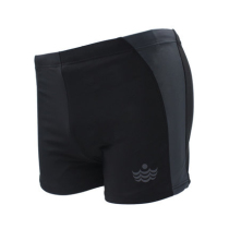  Langzi swimming trunks mens boxer swimsuit Bathing hot spring waterproof quick-drying sports adult equipment plus size swimsuit