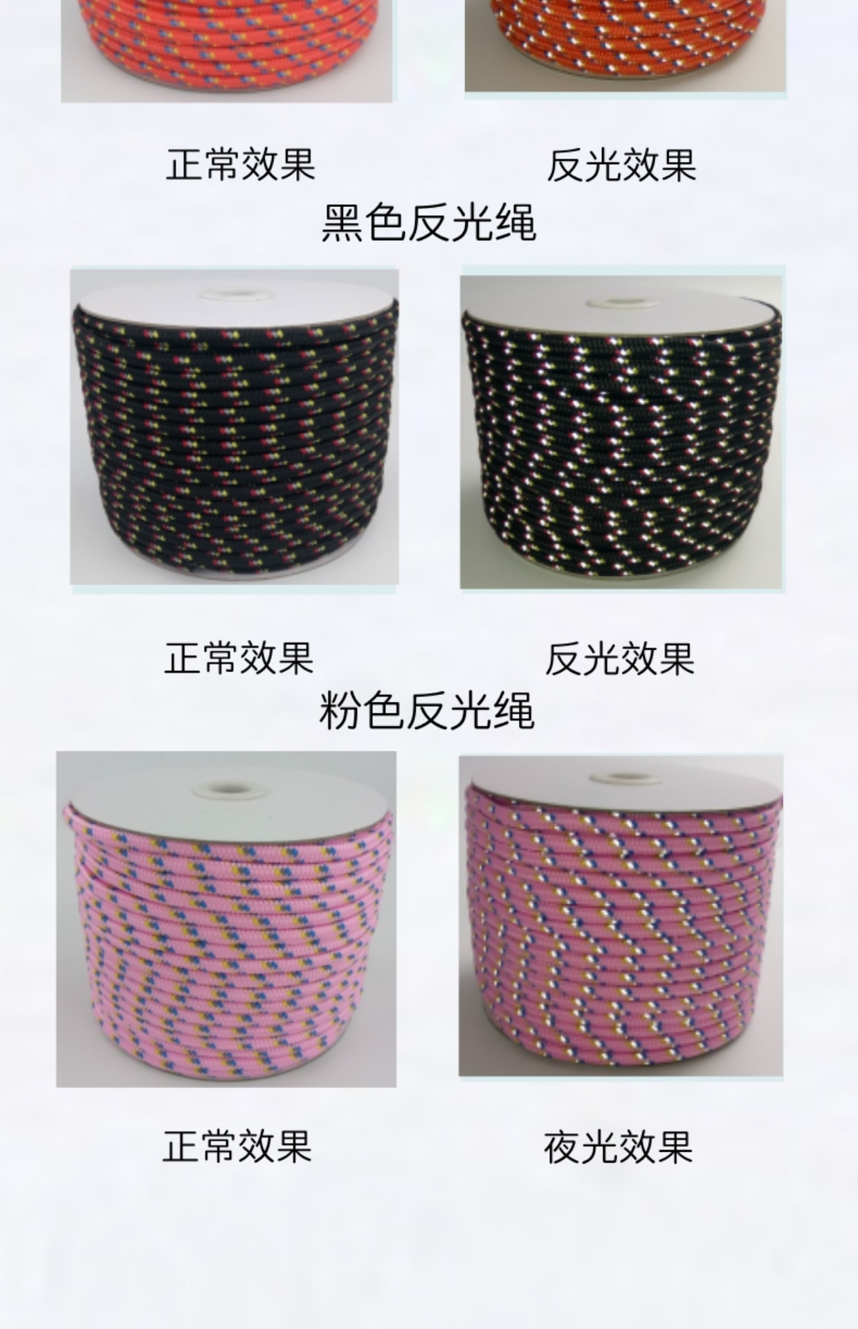 Du lịch ngoài trời cắm trại màu phản chiếu lều dây thừng tán gió cố định dây trường lều cố định dây - Lều / mái hiên / phụ kiện lều Thảm xốp lót sàn lều cắm trại
