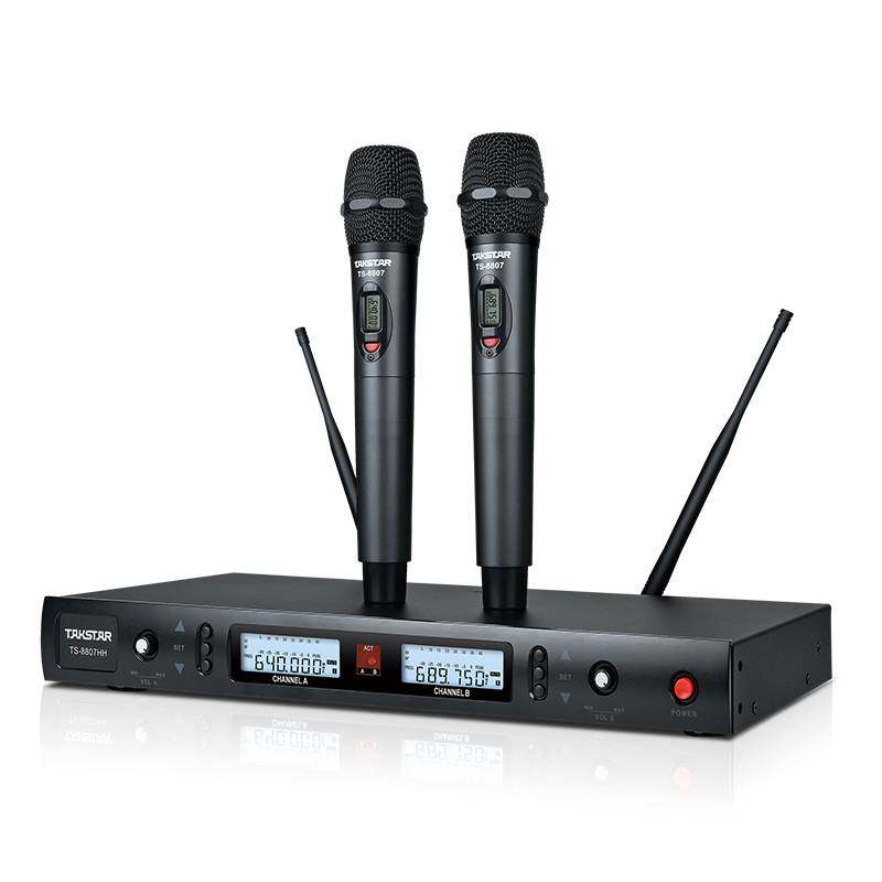 To Win TS-8807HH Wireless Microphone One Drag Two-motion Circle microphone KTV Wedding Performance Professional microphone