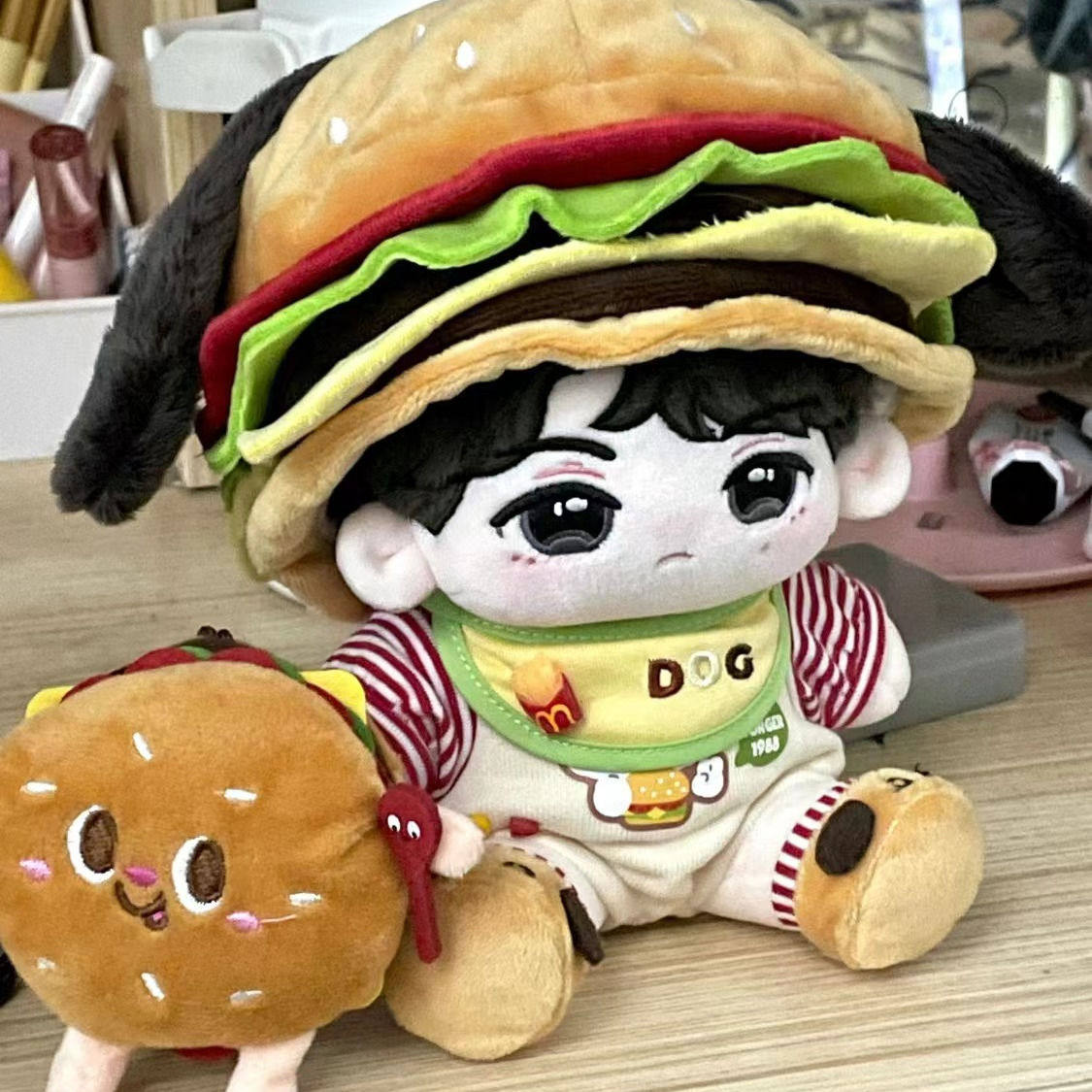 🌟 时代少年团棉花娃娃严浩翔20cm公仔，高颜值玩偶带你走进偶像世界