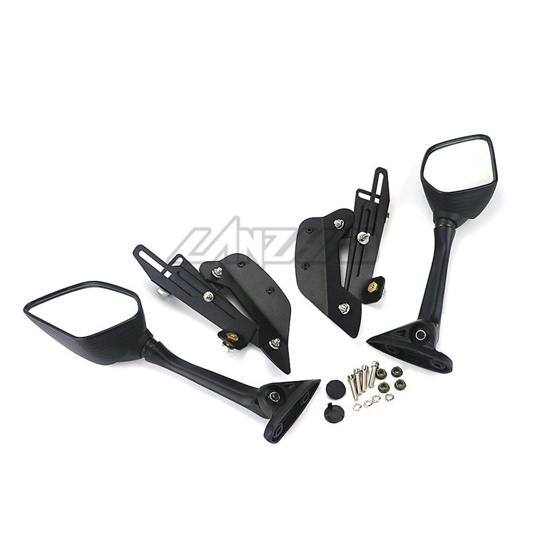 Yamaha NMAX155 CNC hợp kim nhôm mới sửa đổi gương chiếu hậu khung gương phụ kiện khung - Xe máy lại gương gương chiếu hậu xe máy uốn cong