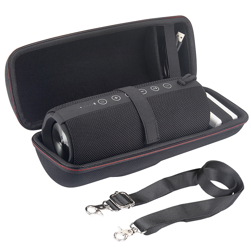 Application of ROYQUEEN Langen M580 Bluetooth speaker containing package portable sound bag pressure resistant protective sheath