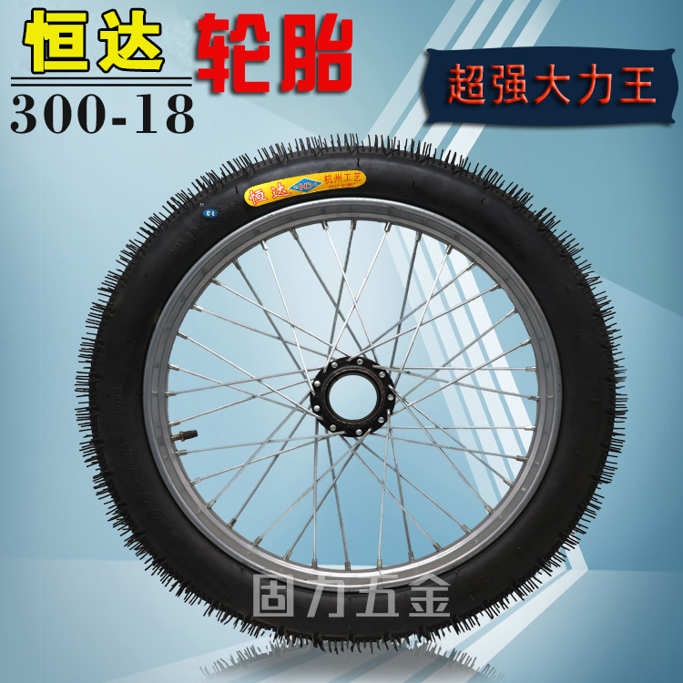 Trolley car scooter 3 00-18 heavier pneumatic tire bucket cart frame car 300-18 durable labor-saving tires