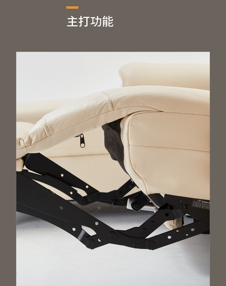LAZBOY kho tàng âm nhạc da đa chức năng nhà hiện đại phòng khách tối giản phong cách châu Âu lớn sofa chaise 602 - Ghế sô pha sofa gỗ nguyên khối