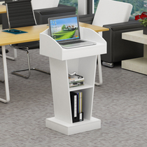Lecture podium simple modern welcome desk reception desk parking teacher podium wedding host desk emcee desk