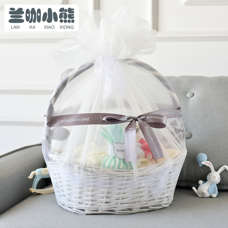 Newborn gift box Summer baby products cotton clothes set 0-3 months to send the baby's newborn full moon gift box