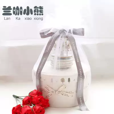 Newborn gift box Spring and autumn baby supplies pure cotton clothes set 0-3 months to send the baby's newborn full moon gift