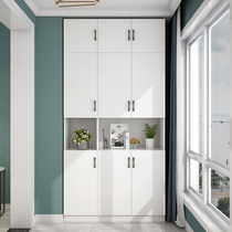 Balcony locker Sunscreen locker Modern simple with door sundries storage cabinet combination cabinet wardrobe custom