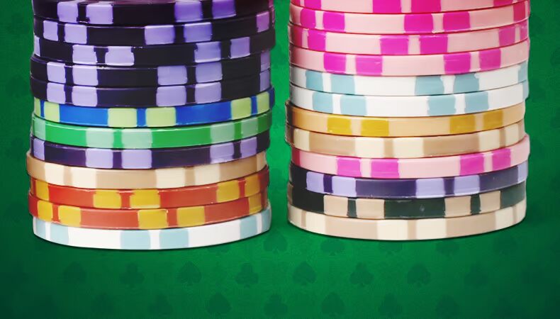Chip Coin Chips Phòng cờ vua Chips Mahjong chuyên dụng Chơi chim sẻ với bộ Texas Holdem dày - Các lớp học Mạt chược / Cờ vua / giáo dục bộ cờ vua cao cấp