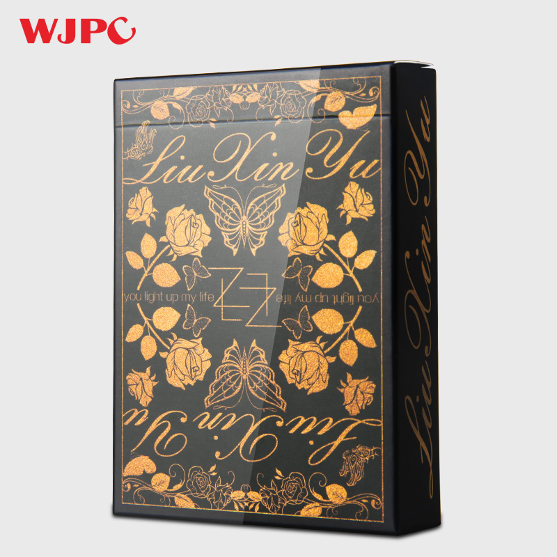 (Flower cut recommendation)Wangjing Poker mysterious Garden L Black Gold collection edition close-up magic flower cut playing cards