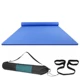 Double tpe yoga mat dày mở rộng dài 2 mét trẻ em quá khổ nhảy tập mat nam và nữ