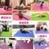 Double tpe yoga mat dày mở rộng dài 2 mét trẻ em quá khổ nhảy tập mat nam và nữ