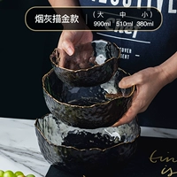 Модель дымового серого золота (большая средняя и маленькая) костюм из трех