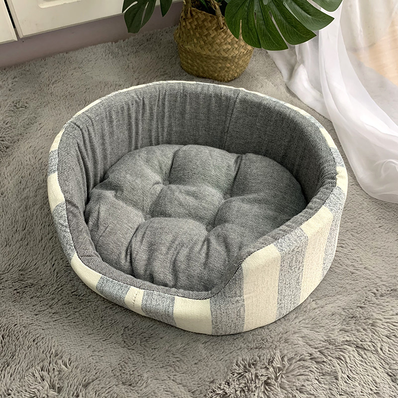Dog kennel cat kennel winter warm semi-closed four seasons universal small dog winter Teddy Pomeranian dog pet supplies