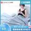 Jie Liya Xinjiang cotton yarn cloth towel quilt pure cotton single double blanket summer thin air conditioning quilt summer cool quilt