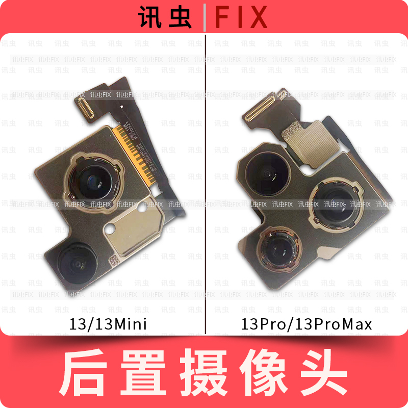 The Camera Is Suitable for Apple's Rear Camera on the 13, 13 Mini, 13 Pro, 13 Pro Max, Large Camera, Max Rear Camera