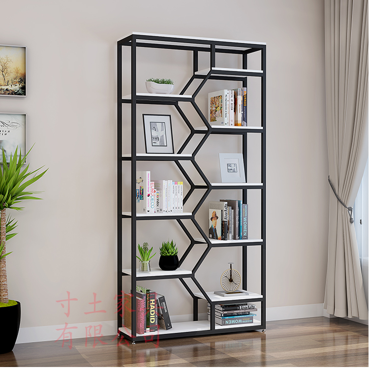 Office Furniture Office Bookshelf Bookcase Floor Partition Decorative Rack Living Room Shelf Student Activity Room Display Rack