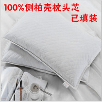 Adult wild cypress shell pillow Traditional Chinese medicine health pillow core side cypress shell white hair hair loss juvenile white