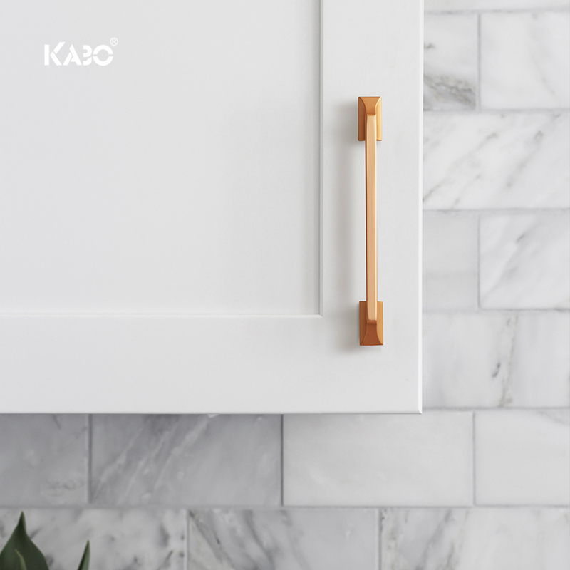 Germany's KABO handle minimalist gold space aluminum wardrobe pull handle overall cabinet door handle cabinet drawers handle lengthened