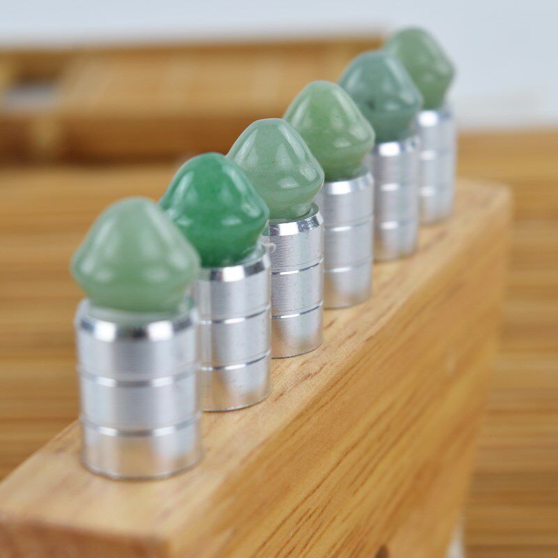 Jade-free scraping plate massager crystal jade scraping plate cosmetic instrument lymphatic detoxifier to wet meridians