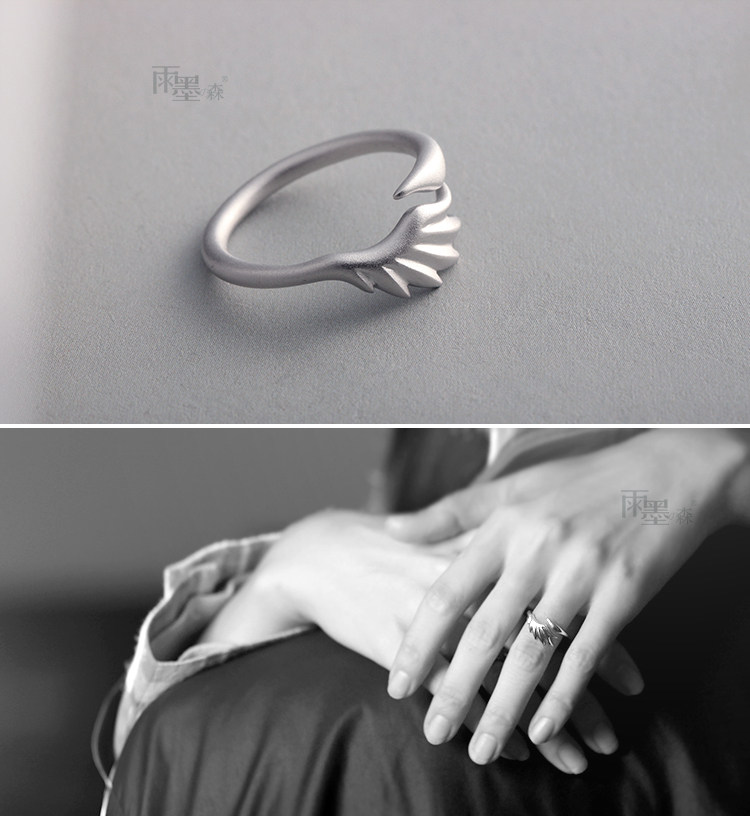 Bague mixte      en Argenterie - Ref 3086824 Image 16