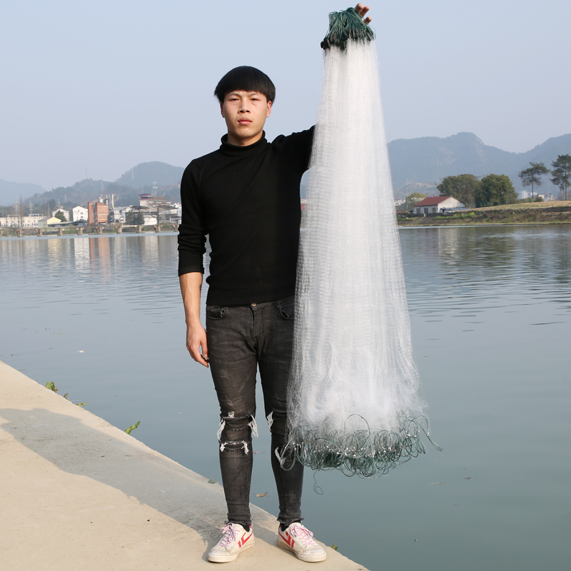 Day out fishing nets Three layers 1 5 m Aggravated Netting Fish Nets Nets Glued Nets Hanging Nets Nets Nets Mesh Little White Strips 