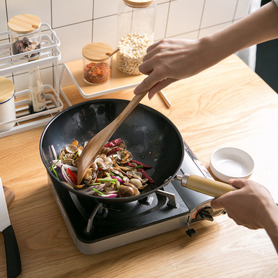 网易严选无涂层中华精铁爆炒锅