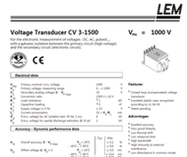 LEM LEM CV3-1500 Current Sensor Imported Original CV3-1200 CV3-2000 Consultation