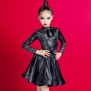 Girls Latin Dance Dresses Children Latin Dance Dress Girls training standard competition dance clothes children professional performance clothes