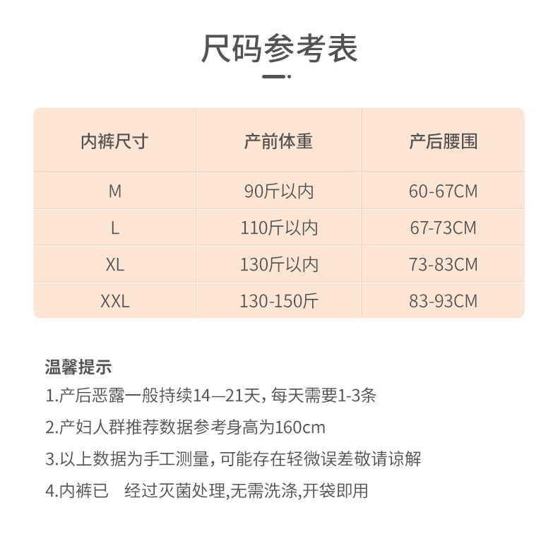 【袋鼠医生】一次性纯棉内裤2盒10条