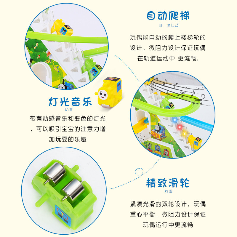 斯纳恩 儿童轨道车火车玩具 图2