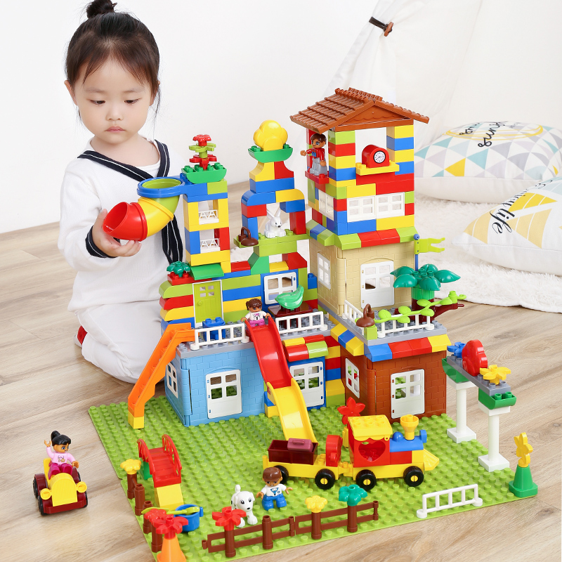 legao building blocks city 6 assembled 8 girls 7 boys 3 children 9 toys 4 puzzle 1-2 years old 10