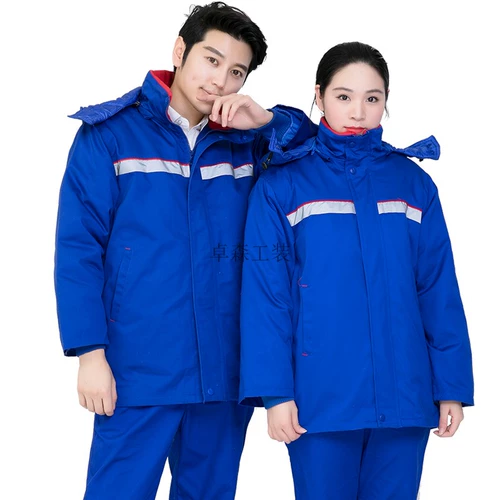 Зимняя куртка, антистатический пуховик, униформа медсестры для работы, увеличенная толщина