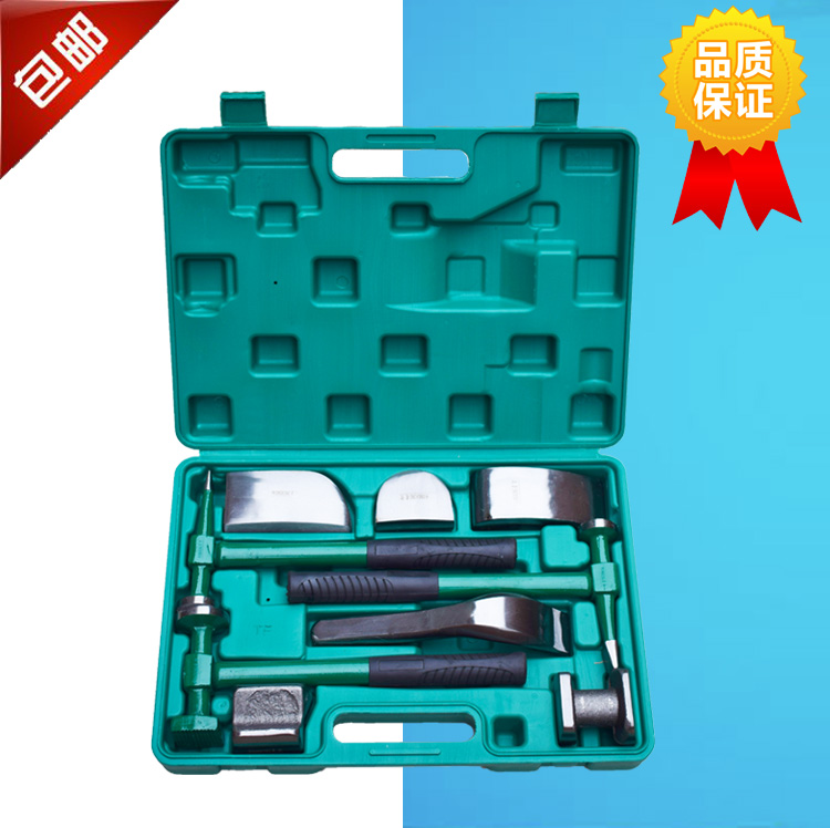 Automotive Sheet Metal Tools Hammer hammer Sleeves Sand Sheet Hammer Concave Repair Tool Multifunction Sheet Metal Hammer Pad Iron Lining Iron