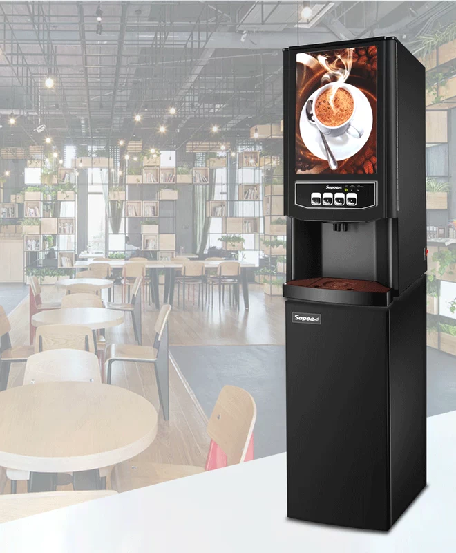 Xinnuo máy pha cà phê tự động đa chức năng thương mại máy pha cà phê hòa tan nóng máy pha cà phê nestle