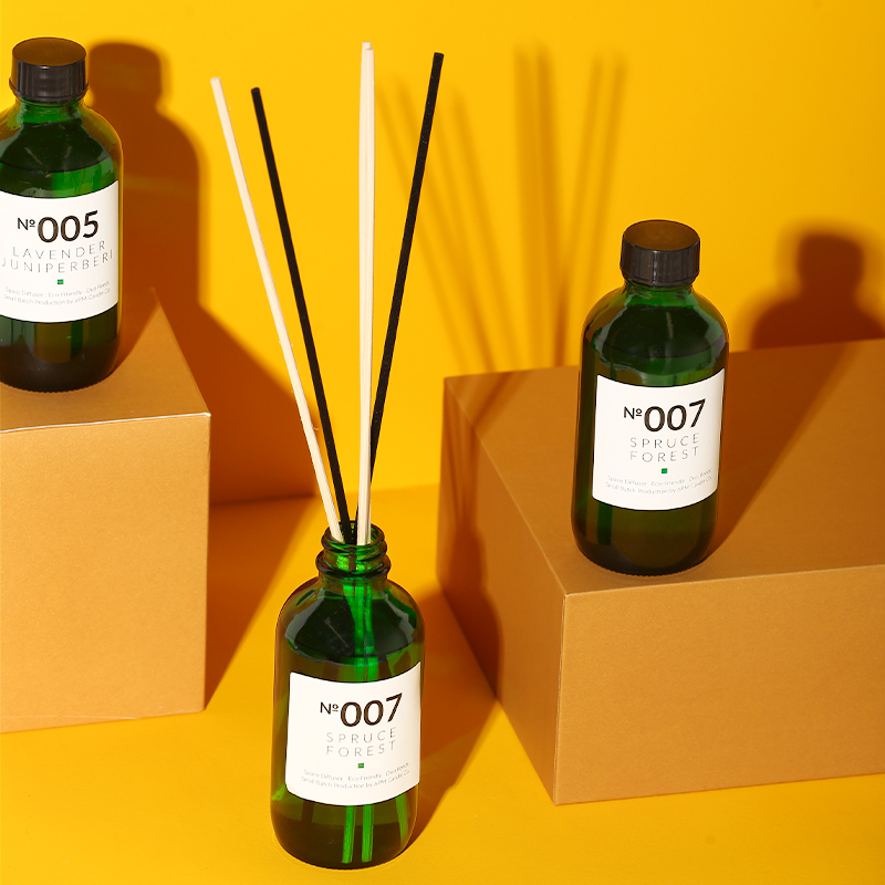 6PM Candle Co fire-free fragrant chamber air lasting fresh essential oil perfume indoor vines flaring