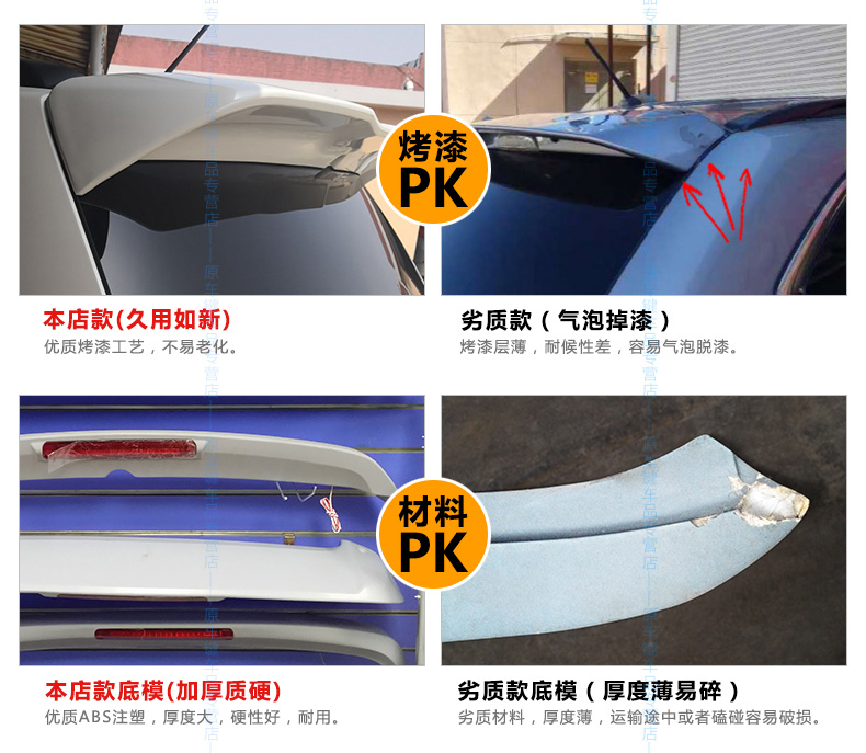 Áp dụng cho 18 Nissan Tuda đuôi cánh Tuda spoiler lớn lên với cánh miễn phí đấm Tuda sửa đổi đặc biệt