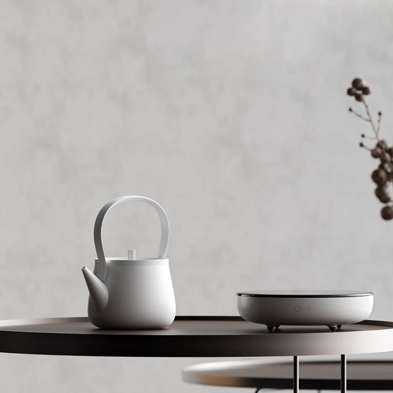 Stone room says black crystal stove home cooking tea-tea-making stove burning water pot Ti-beam pot ceramic boiling teapot tea tea set