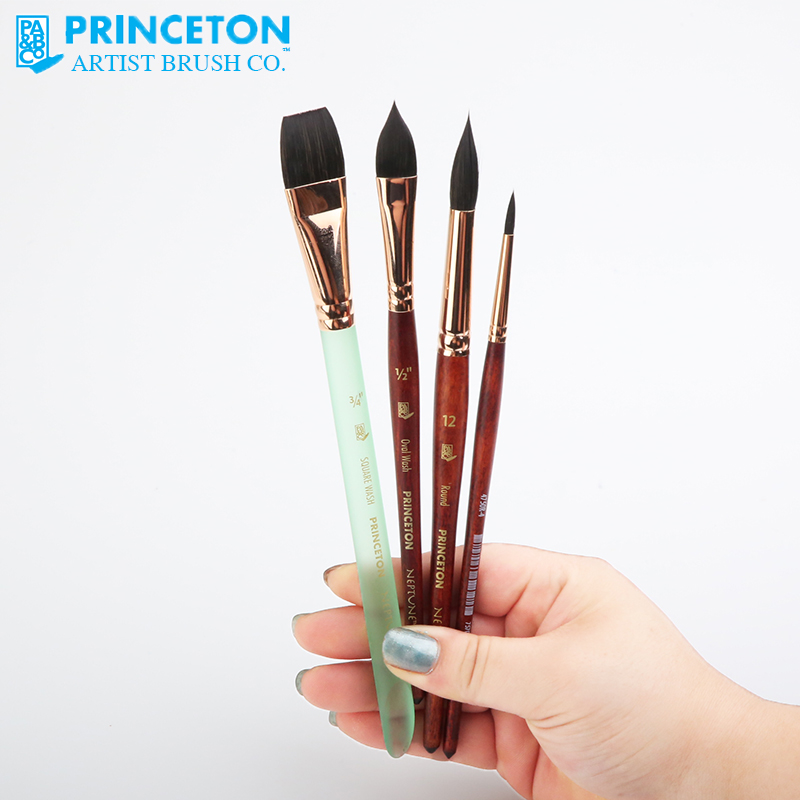 Set of pens Princeton Princeton Neptune 4750SET Artist Squirrel hair Watercolor pen