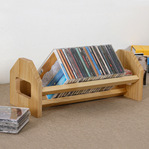 Giant Yang CD Record Storage Rack Solid Wood CD Rack Blu-ray Disc DVD Collection Rack Ps5 Gaming DVD Display Rack