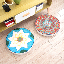 Chinese-style Chinese elements traditional pattern futon mat cotton linen cloth round sponge mat yoga mat worship Buddha meditation cushion