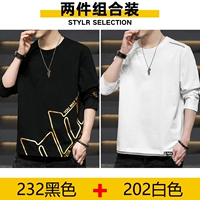 232 черный +202 белый