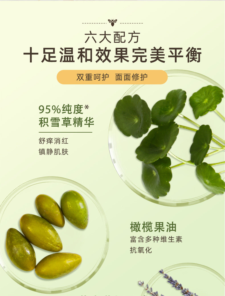伯特小蜜蜂 积雪草 万用膏 4.25g 蚊虫叮咬止痒 6+个月宝宝适用 图4