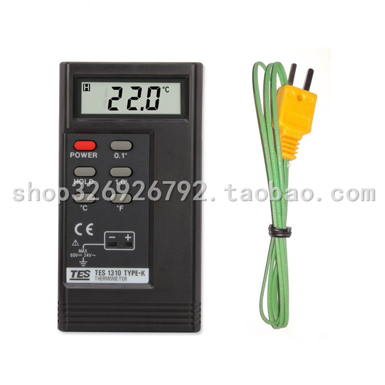 Taiwan Taishi TES1310 thermocouple thermometer industrial high-precision contact thermometer thermometer monitor