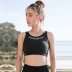 Runaway Loli U-style áo ngực thể thao Full cup tập thể dục thoáng khí thời trang đồ lót yoga áo ngực thể thao  Đồ lót thể thao