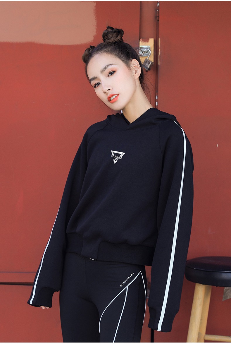 Runaway Loli mặc thể thao và giải trí áo len nữ mùa xuân và mùa thu áo thun mới trùm đầu tập thể dục áo sơ mi áo khoác nỉ nam cao cấp
