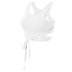 Runaway Loli Fashion Tie Beauty Back Sports Bra Nữ Không có vòng thép chống sốc thoáng khí Yoga Fitness Đồ lót áo gym nữ Đồ lót thể thao