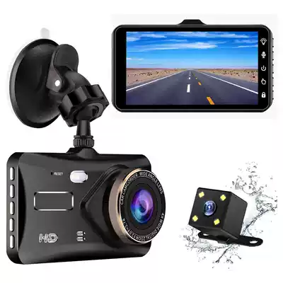 4" HD 1080P Car DVR Dual Lens Dash Camera Car Video Recorder