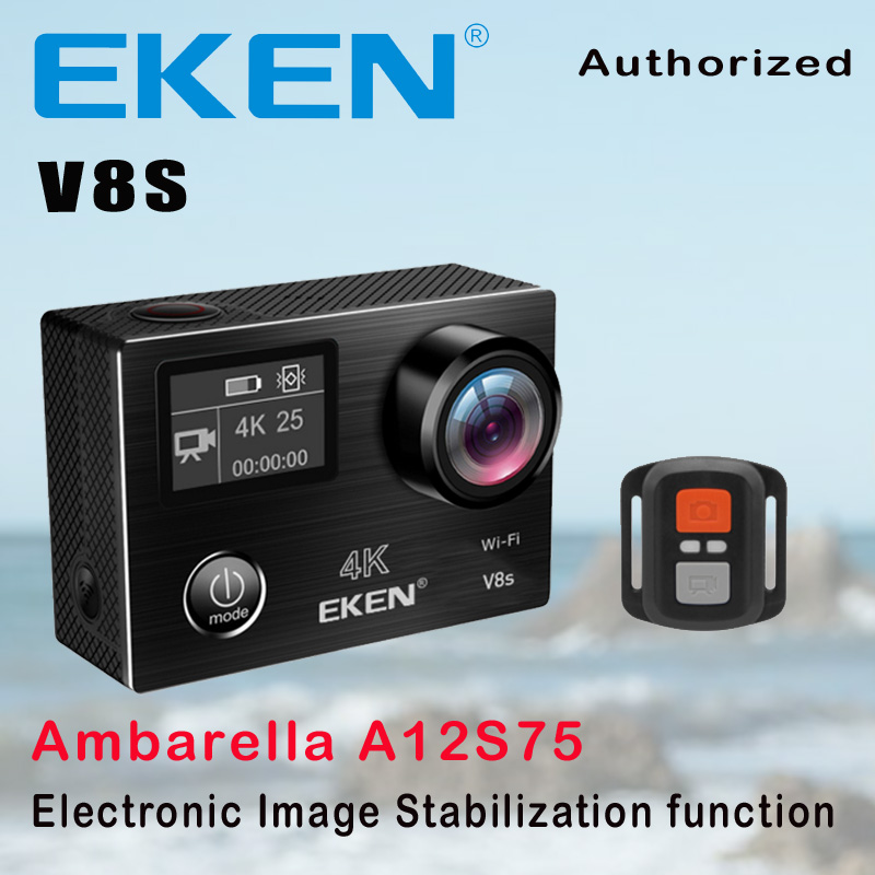 Action Camera EKEN V8S 4K Ambarella A12 Wifi Sport DV